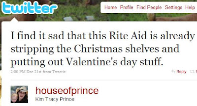 Twitter - Rite Aid takes down XMAS, puts up VDay decorations Twitter - Rite Aid takes down XMAS, puts up VDay decorations